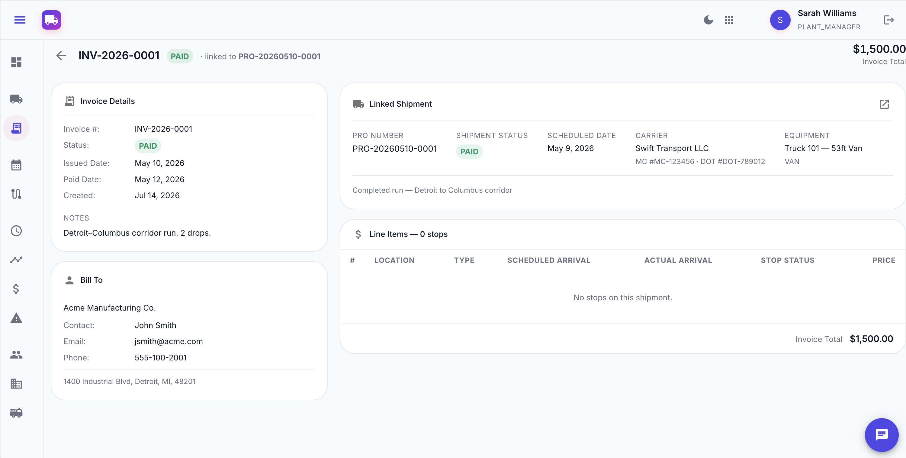 Invoice Management