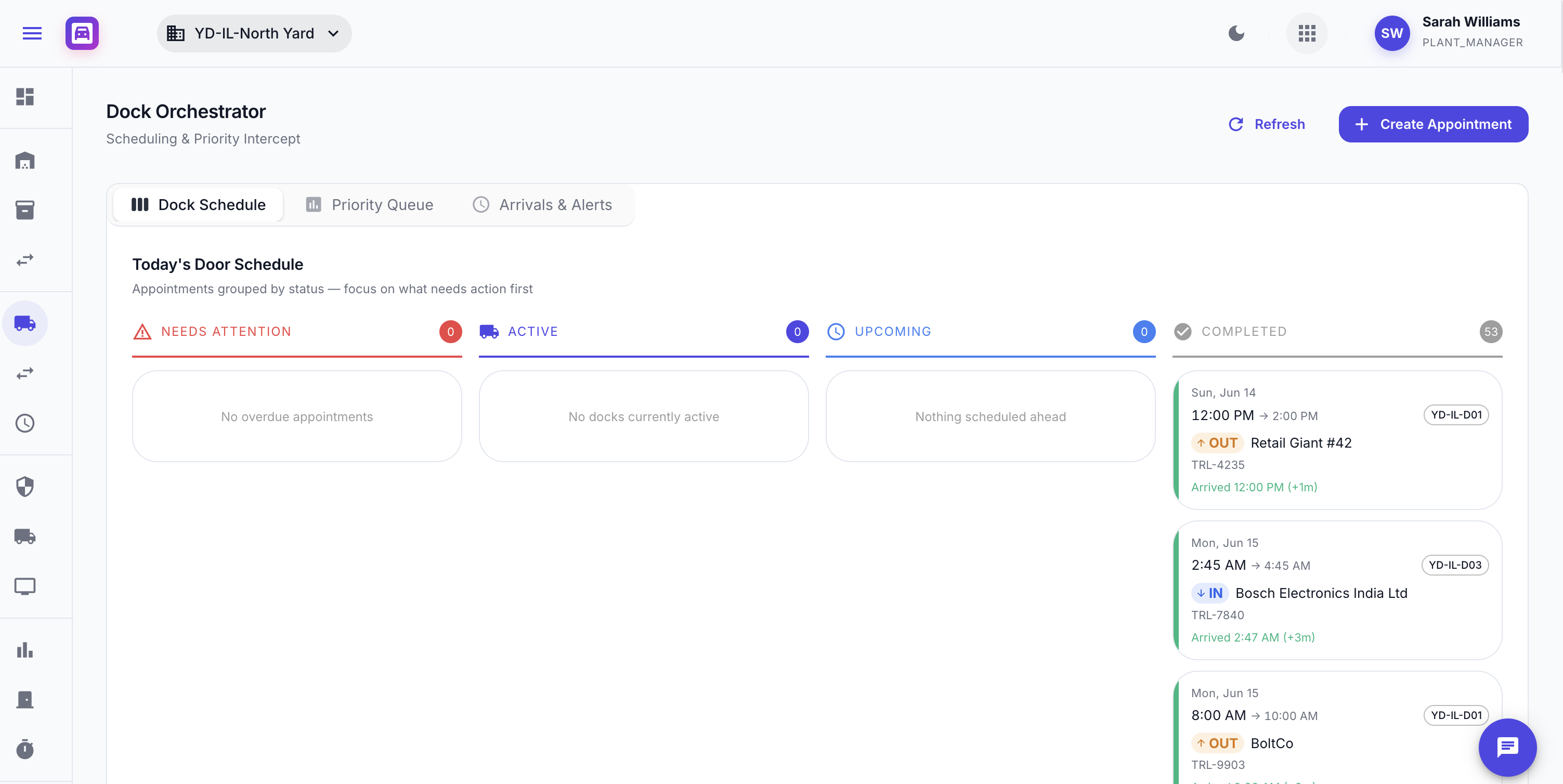 Dock Orchestrator